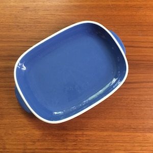 Vintage Gustavsberg Blue GEFYR Oven Dish by Stig Lindberg .Kitchen&dining.1950&#39;s