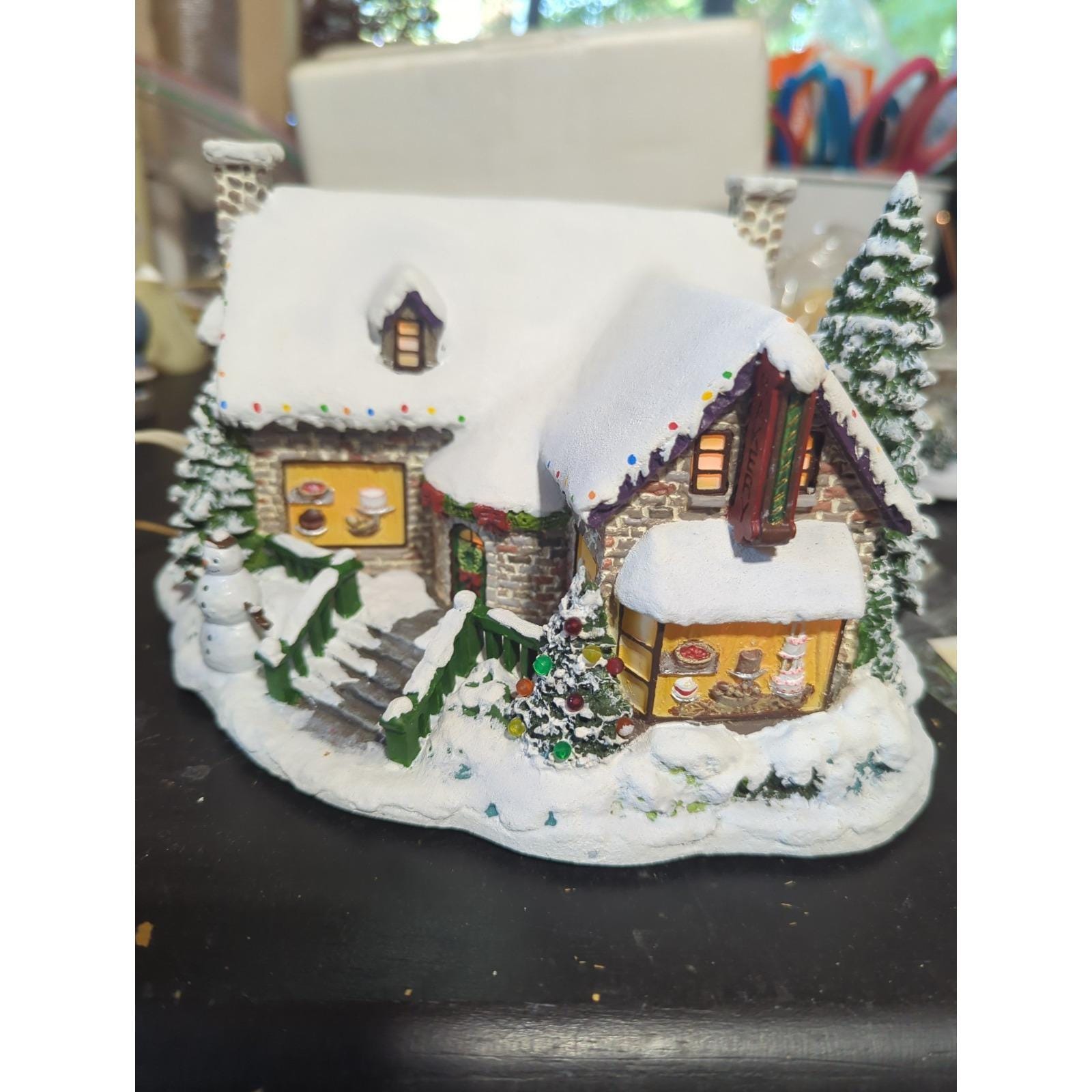Thomas Kinkade Christmas Village - Etsy