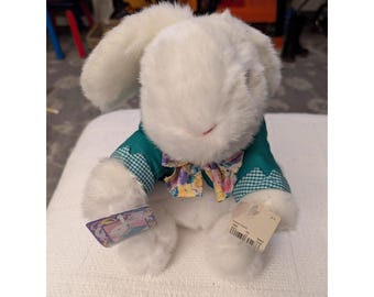Vintage Target Bunny Rabbit Peter Cottontail Plysch 23 cm Gosedjur 1995