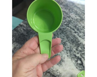 Vintage 1980er Jahre Tupperware Apfelgrün 3/4 Cup Ersatz Messbecher