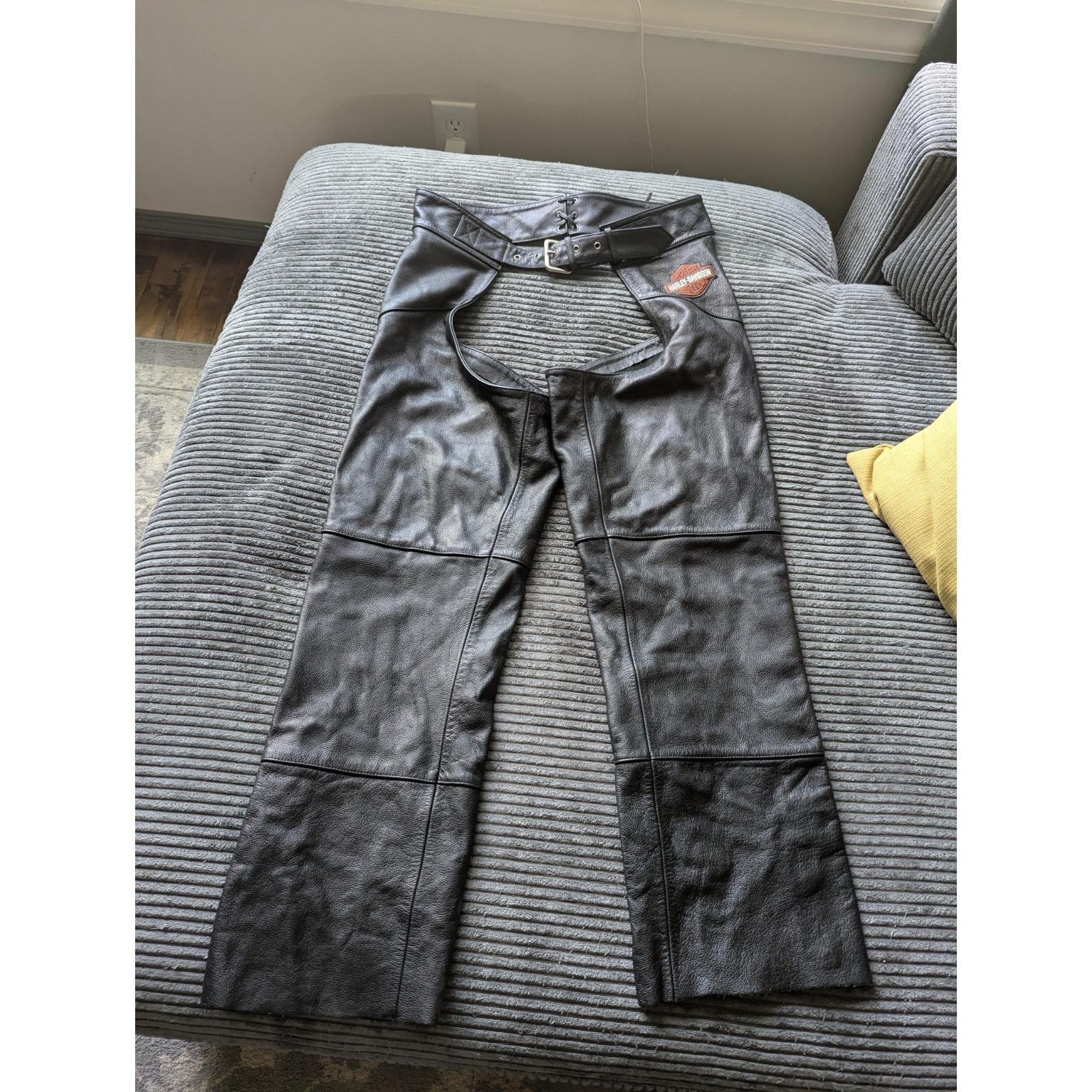 Vintage Harley Davidson Leather Pants - Etsy