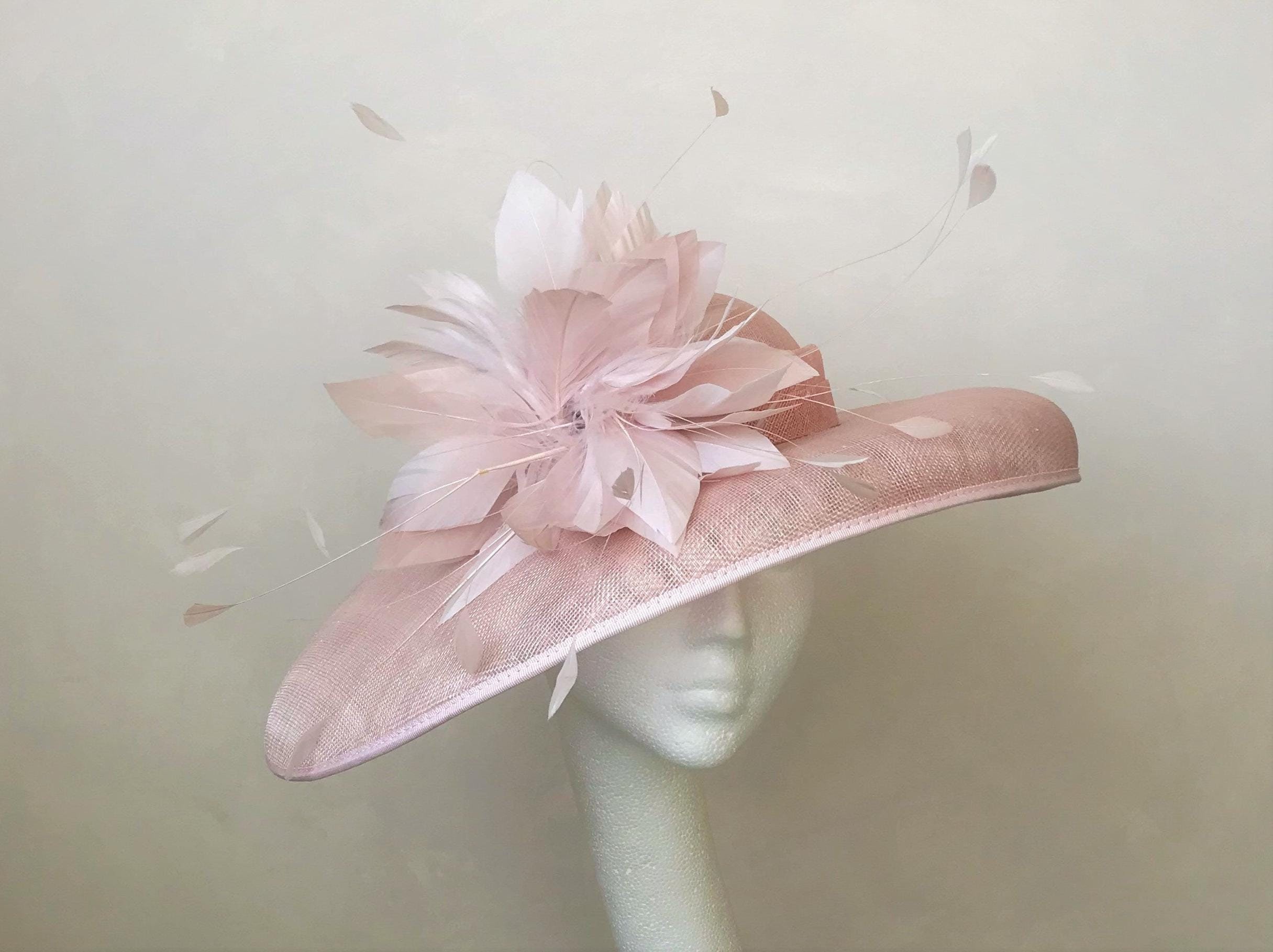 Pale pink hat hotsell