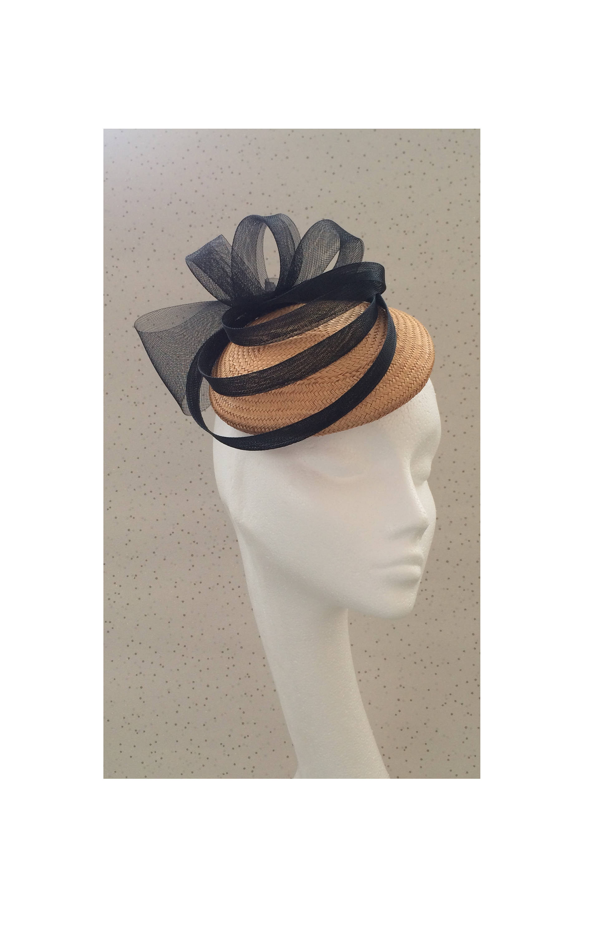 Black and Gold Fascinator Wedding Fascinator Black and Gold Etsy