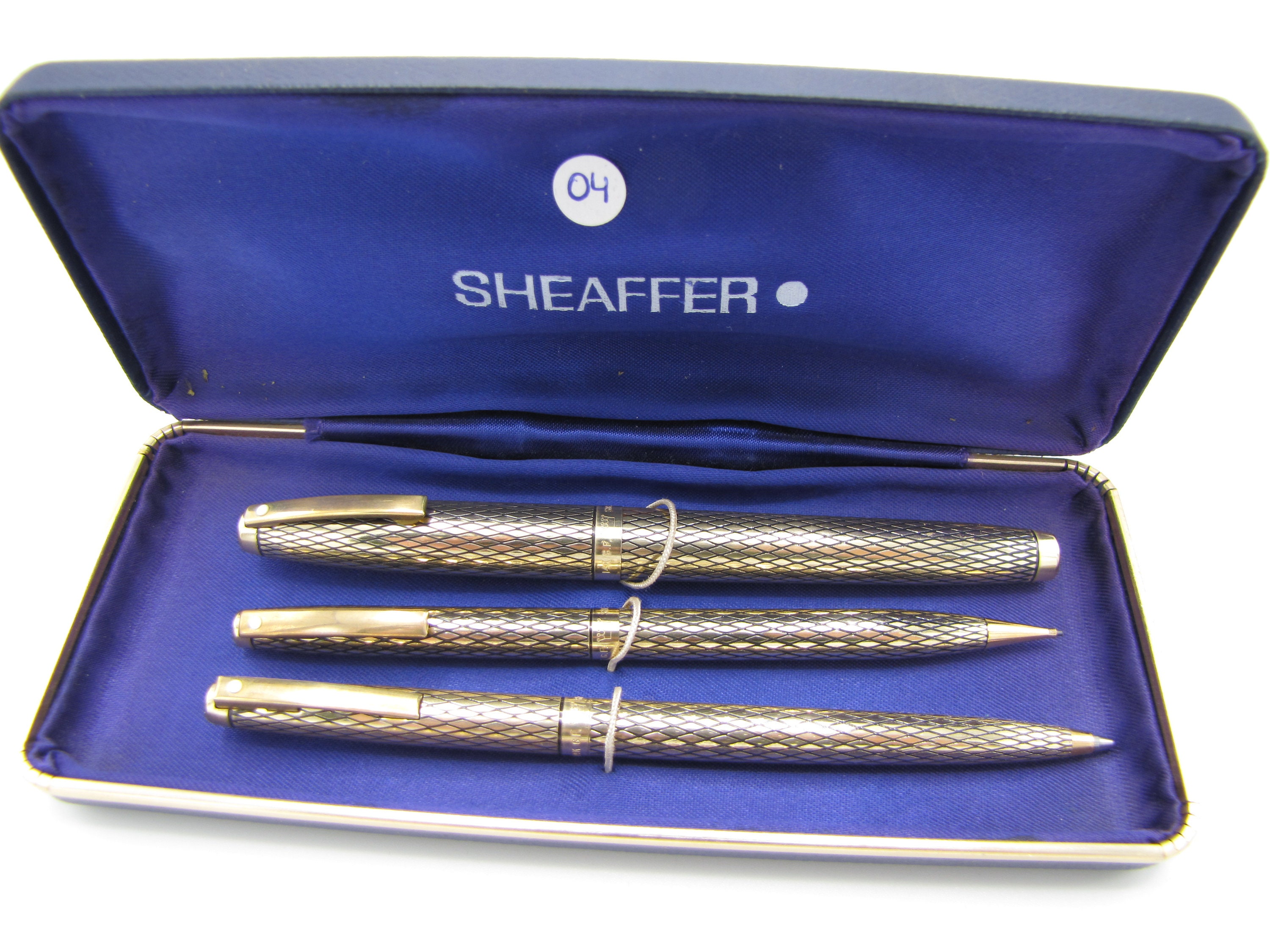 💥Vintage Sheaffer Imperial Fountain Pen Stainless F USED IN GOOD AU