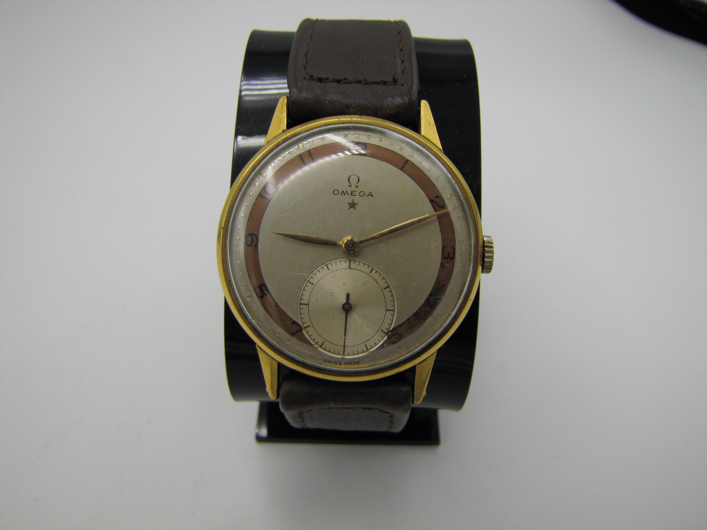 old omega gold watch