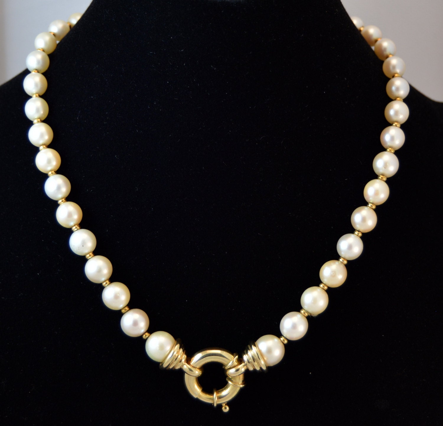 Collar perlas Etsy España