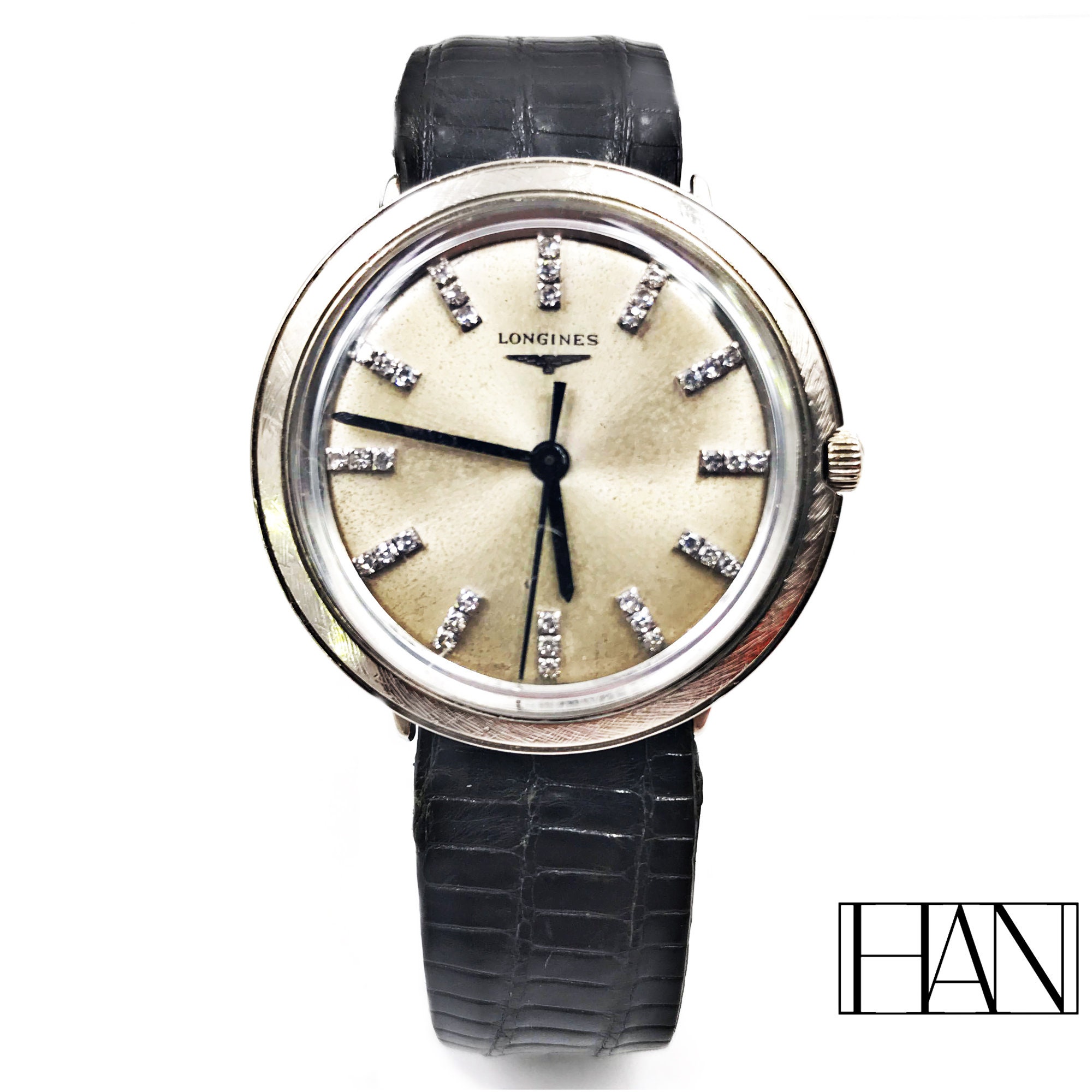 Antiguo reloj de caballero anal gico Longines Oro 14k con