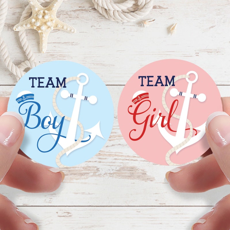Nautical Gender Reveal - Etsy