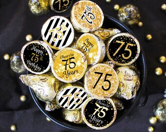 48x 4cm Gold Foil 'Thank You' Stickers – Personalized Birthday Gift Favour Labels