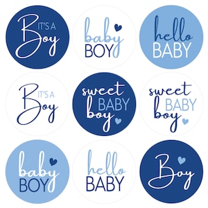 hershey kiss sticker candy favors boy baby shower Baby Shower Favors