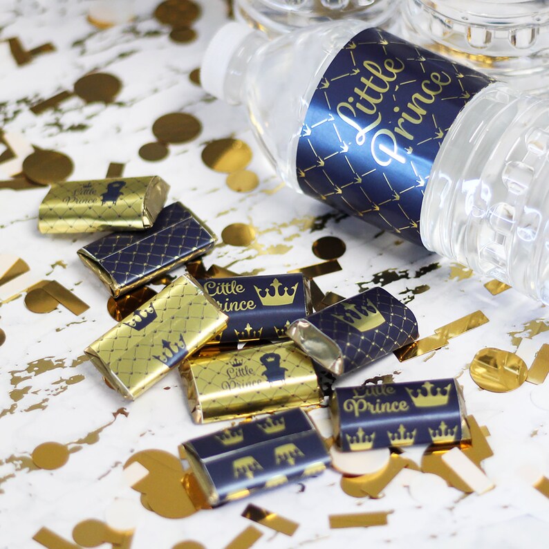 royal prince baby shower favors