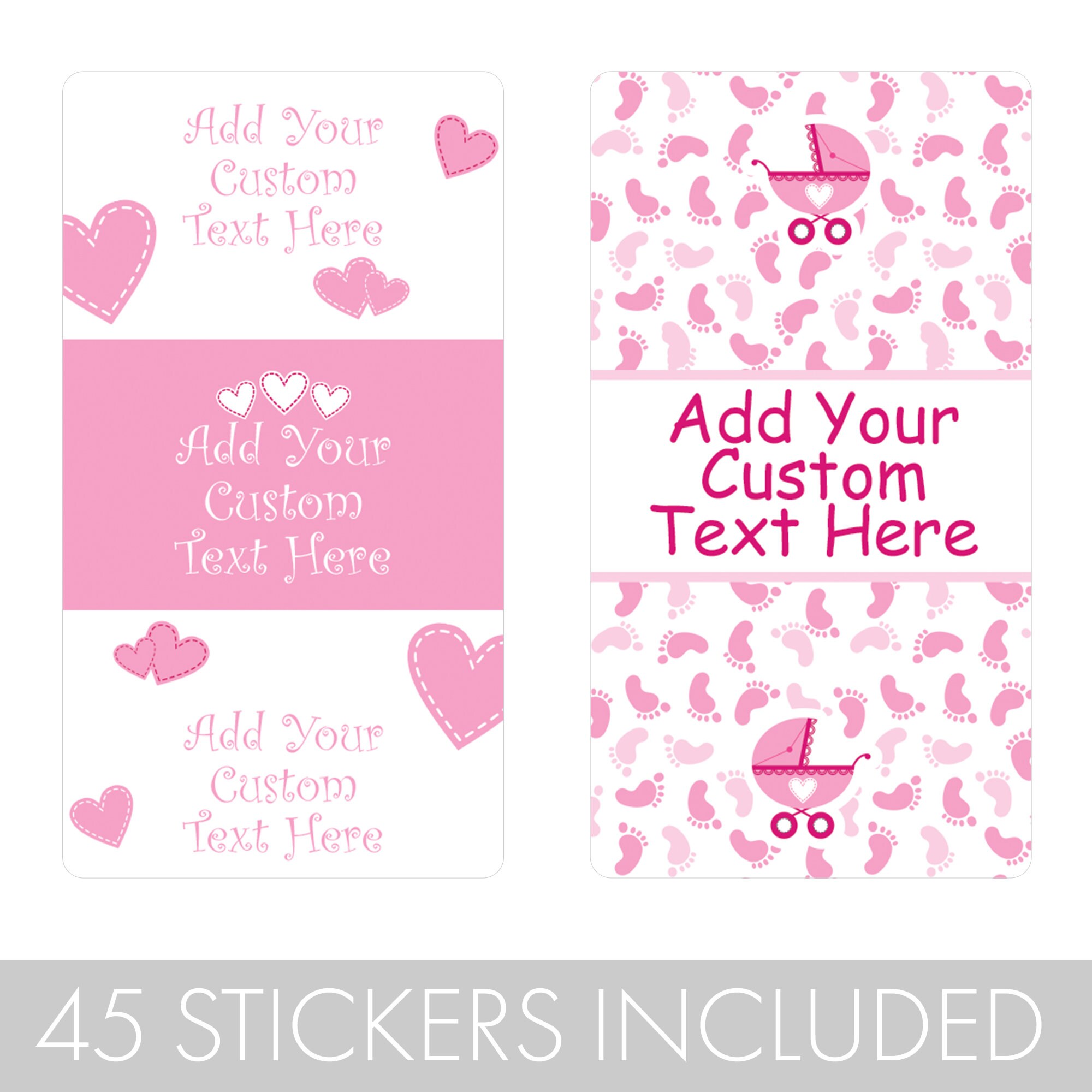 Personalized Girl Baby Shower Candy Wrappers for Miniature Etsy