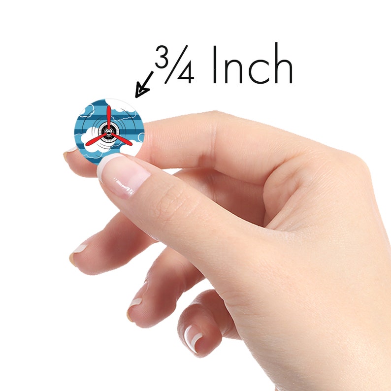 180 Count Airplane Birthday Favor Labels for Hershey/'s Kisses Candy Going Away Party Stickers Red Airplane Party Favor Stickers