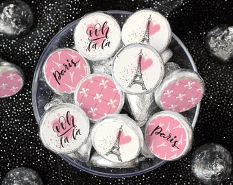 Pegatinas De Viaje París - 50 Unidades, Impermeables, Para Botellas Y Más