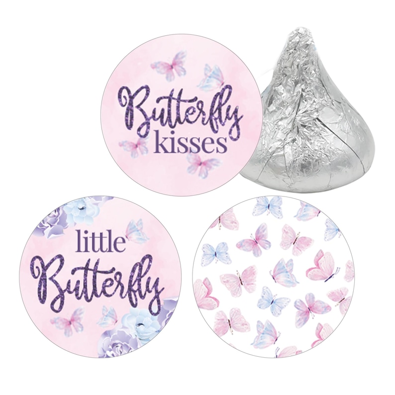 girl baby shower stickers