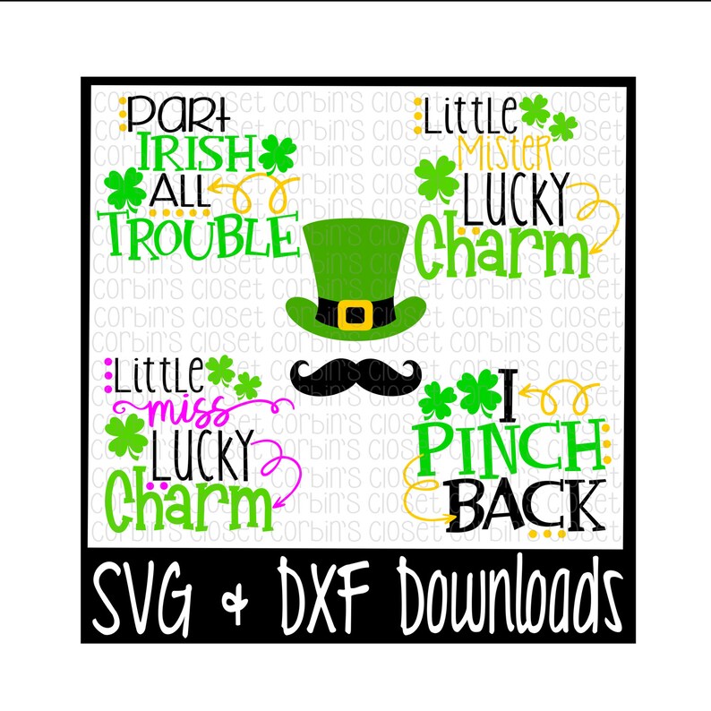Download St Patricks Day SVG St Patricks Bundle 5 SVG Cut Files | Etsy