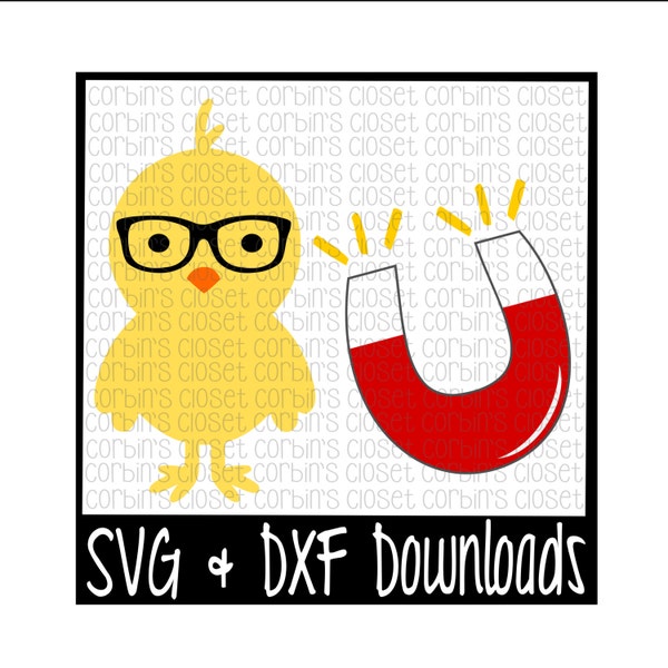 Pasqua in formato SVG * Chick Magnet * Pasqua tagliata File - DXF & file SVG - Silhouette Cameo, Cricut