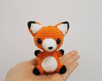 Kiki the Fox Amigurumi/Crochet Doll - Made to Order