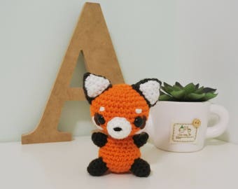 Hino the Red Panda Amigurumi/Crochet Doll - Made to Order