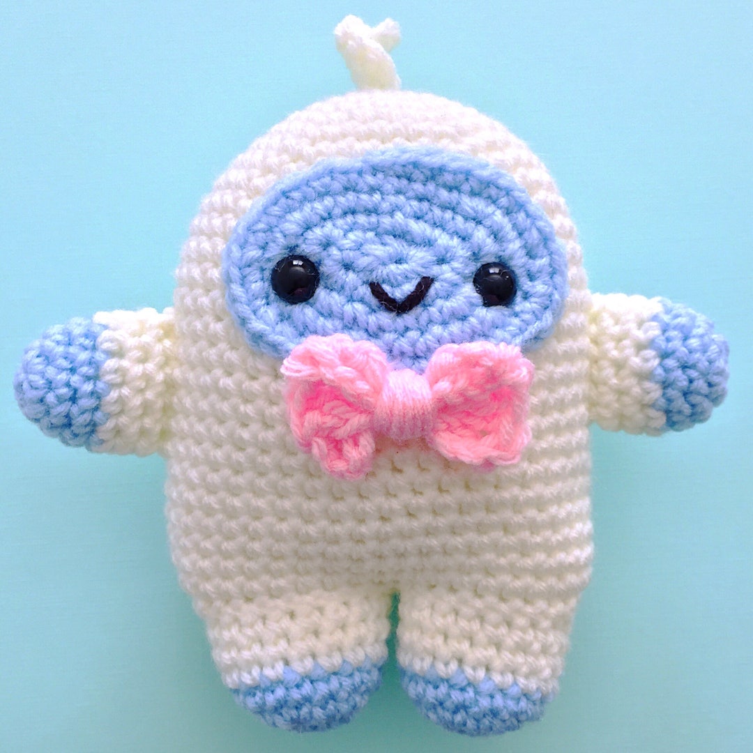 CROCHET PATTERN Freddie Yeti, Kawaii Yeti, Kawaii Crochet, Christmas