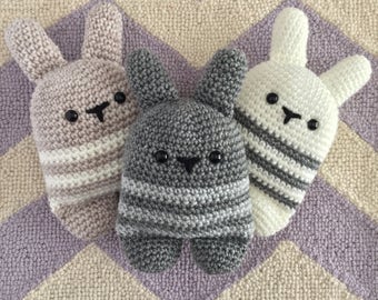 CROCHET PATTERN: Benny Bunny Crochet Plushie Pattern, easter amigurumi, crochet bunny, knit toy pattern, diy bunny, easter crochet, diy baby