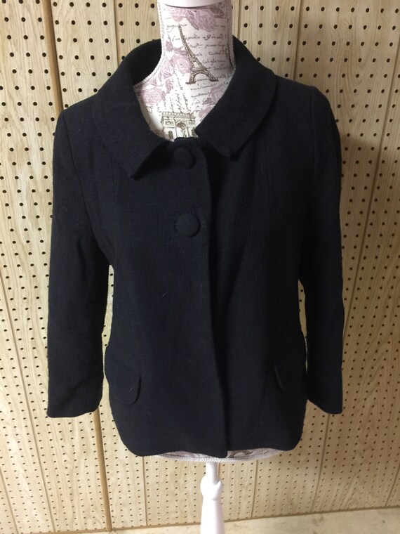 ladies black jacket size 22