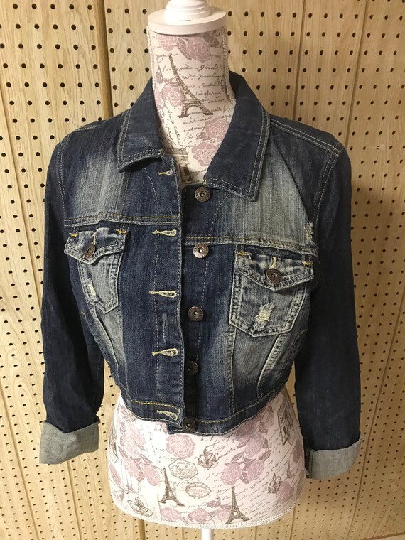 jean jacket for large bust