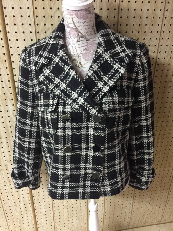 ladies black jacket size 22