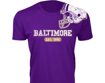 Men's Playoff Football T-Shirts - BALTIMORE