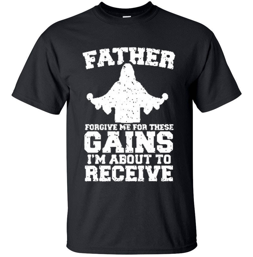 Men's Gym Workout T-shirts FATHER Forgive Me for These - Etsy