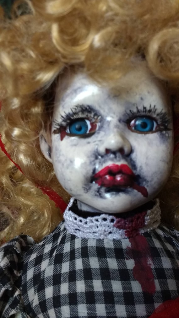 creepy doll art