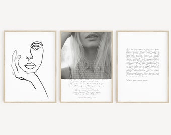 make your own set of 2 art prints set of two posters gallery etsy
