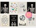 Halloween Art MEGA Bundle PRINTABLE Set of 15 halloween printable art prints skeletons Fall decor halloween decor hocus pocus 