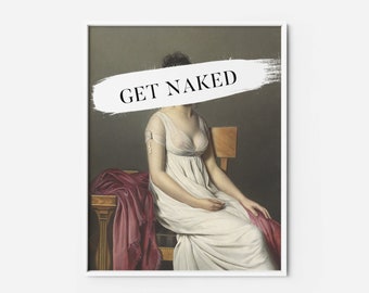 Naked Old Woman - Etsy