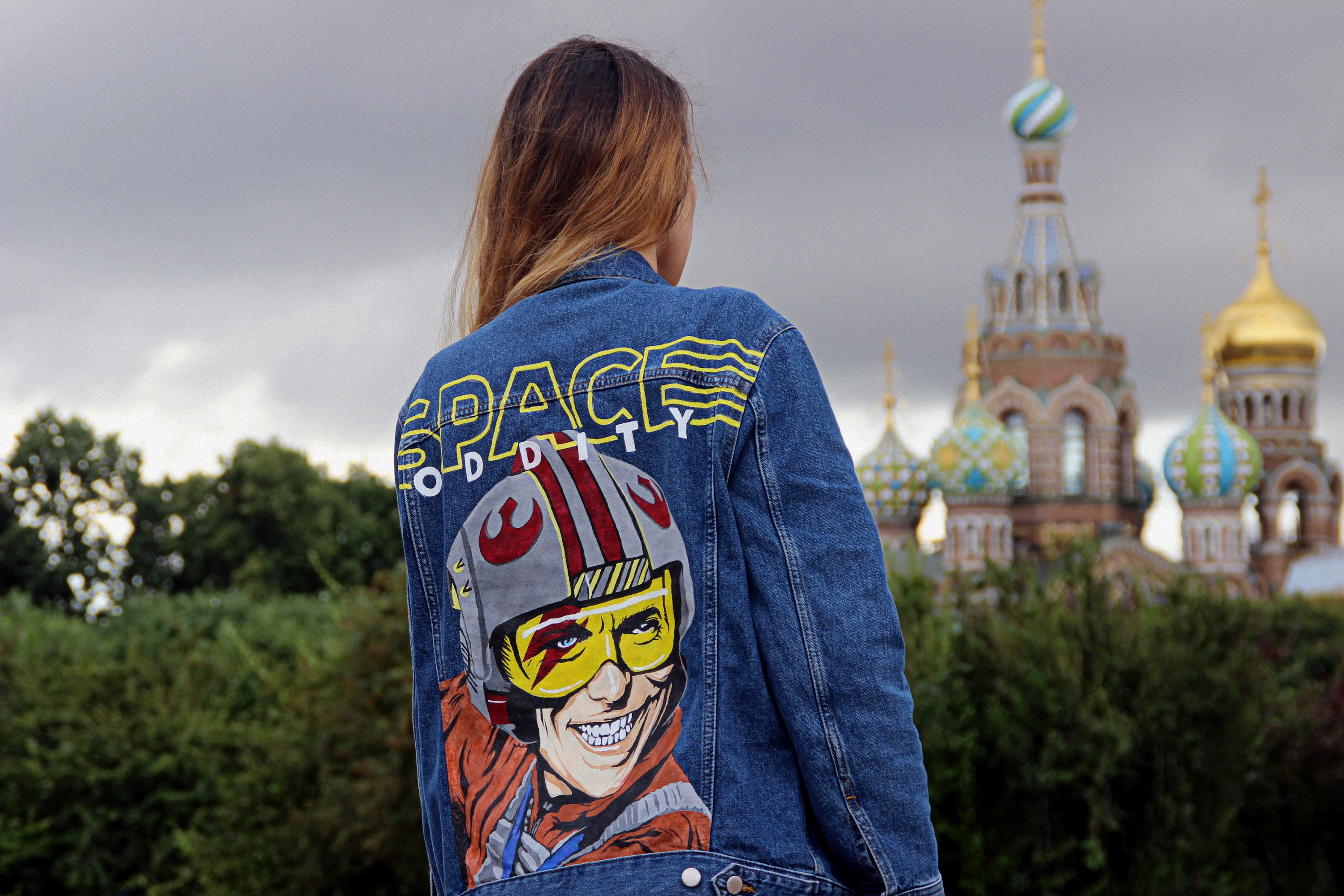 jean and cotton jacket