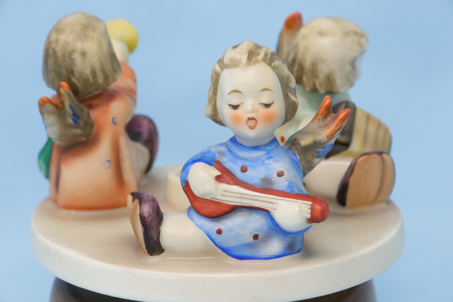 Hummel music box/ candle holder Herald Angels 37 vintage Etsy