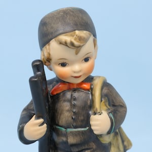 5.5" Hummel Chimney Sweep figurine #12/1, TMK3, Hummel boy figurine, vintage Goebel porcelain, made in Germany in the 1960s