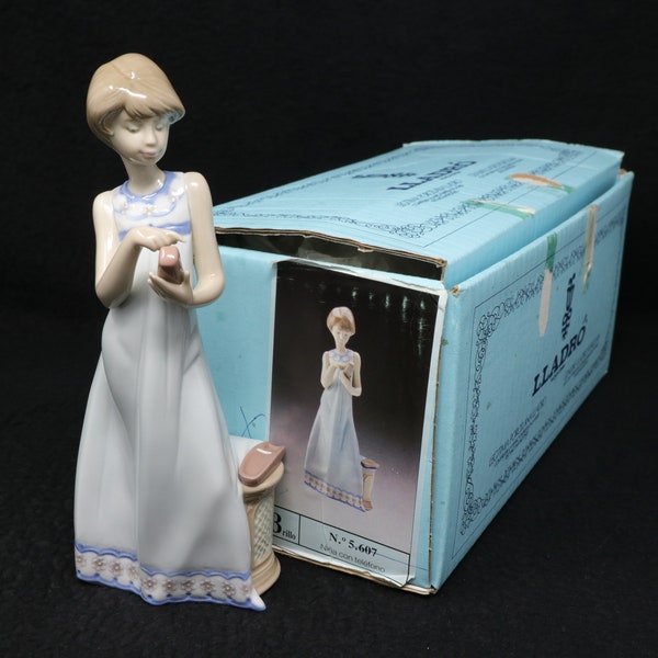 Girl on Phone Figurine Etsy