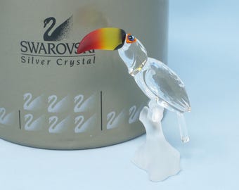 Perfect Swarovski Toucan Ornament in Original Box, 3