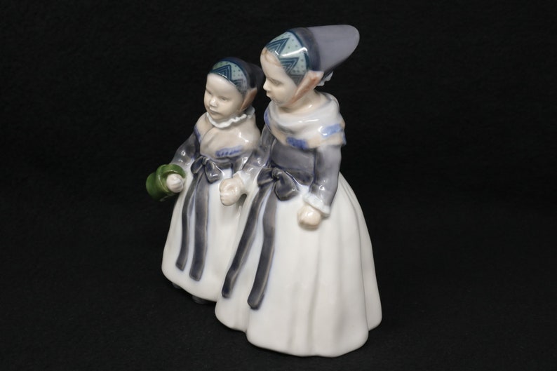 Royal Copenhagen Amager Girls Figurine #1316 - Thumbnail 5