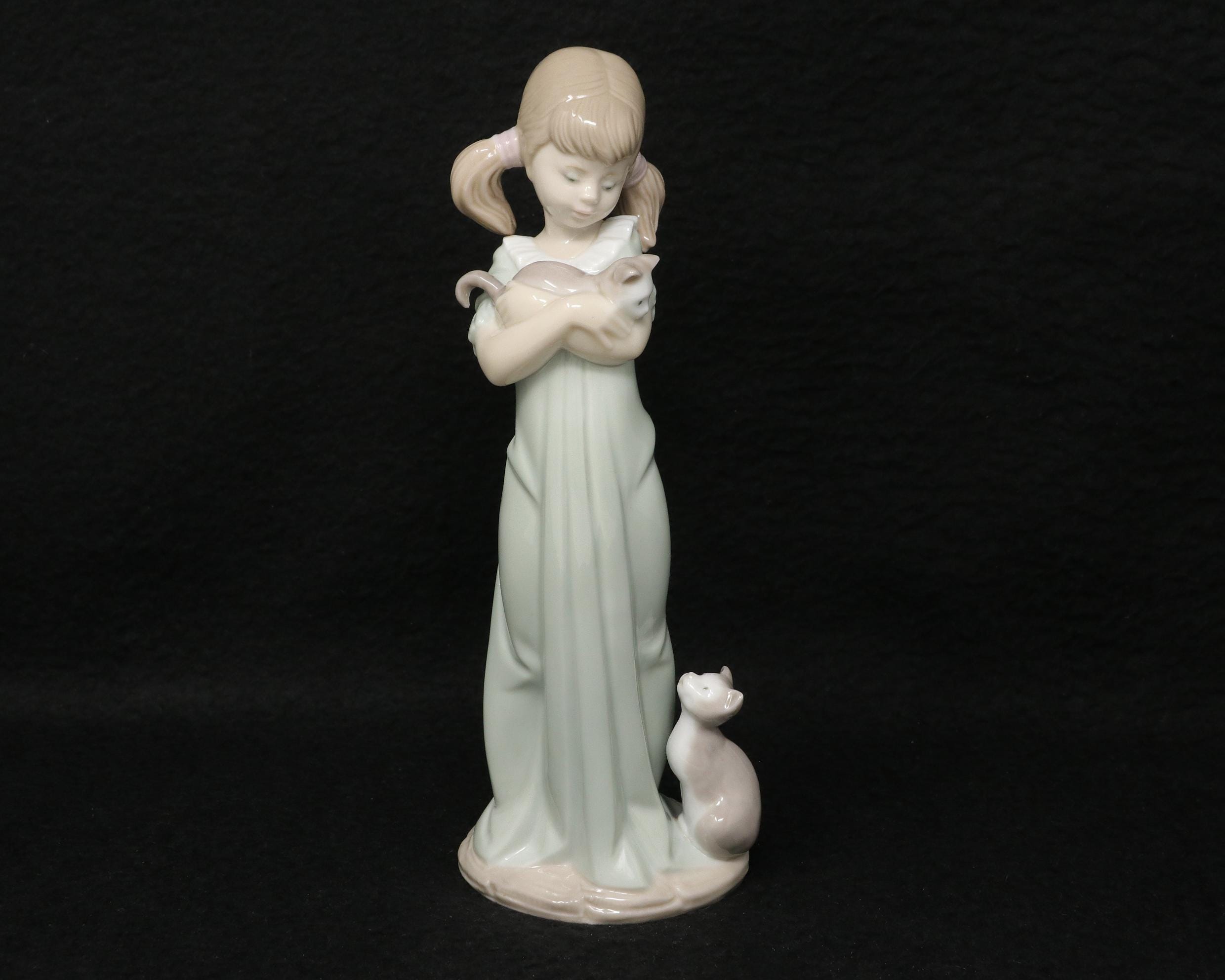 Lladro girl kittens - Etsy 日本