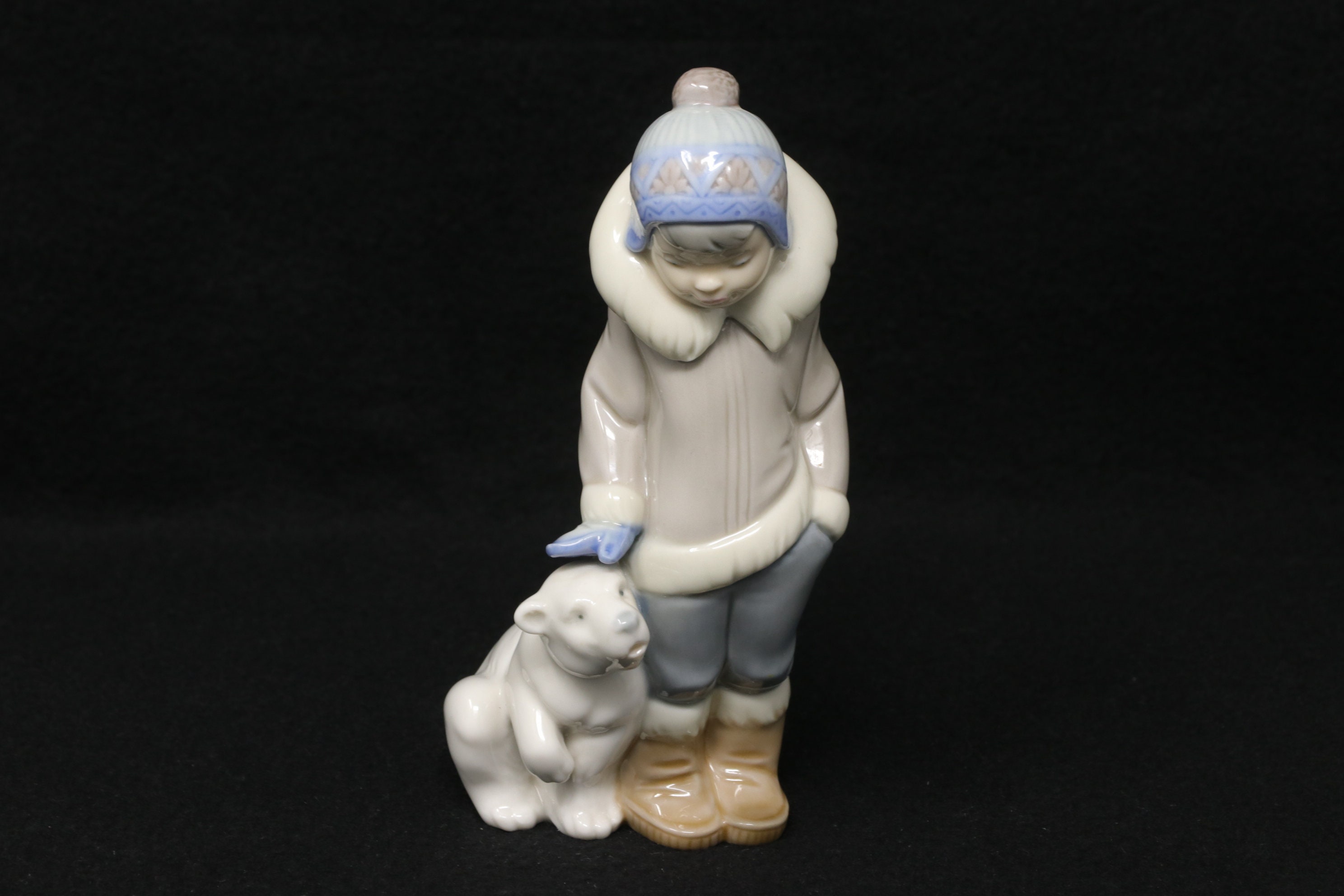 リヤドロ シロクマ （【美品】LLRADRO リヤドロ 白熊の親子