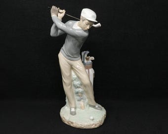 Lladro Male Golfer #4824 - Etsy