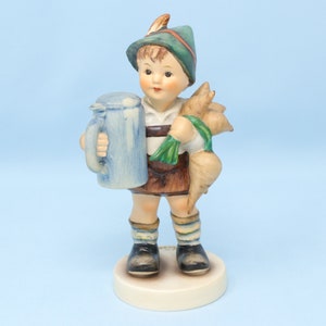 AS IS see details Hummel For Father figurine #87, 5.5 inch tall, TMK3, Goebel Hummel boy figurine, vintage gift, Hummel gift