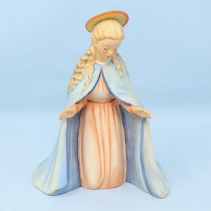 VERY NICE 6.5&quot; Hummel Virgin Mary figurine #214/A, Hummel Nativity, TMK5, Goebel figurine, Hummel 214A, vintage Christmas, religious gift
