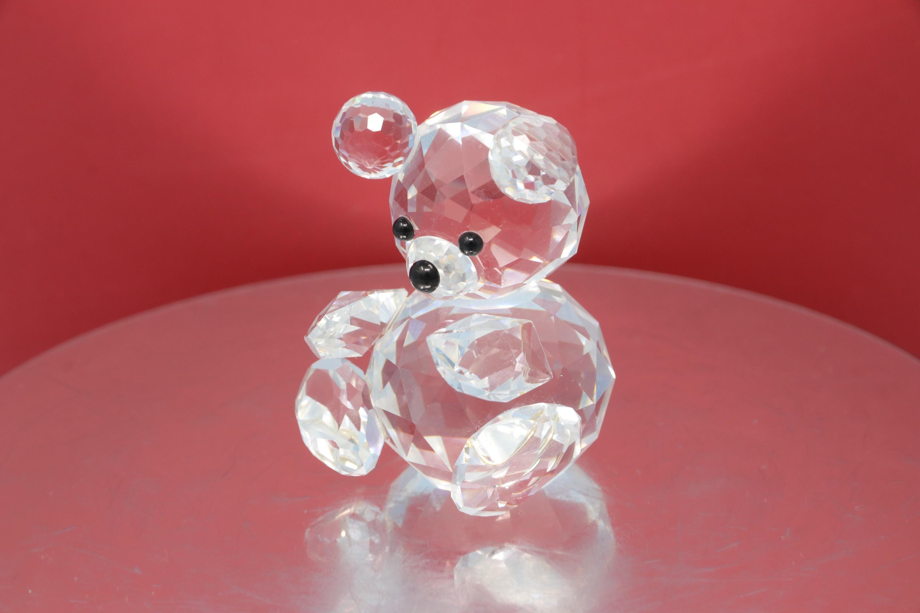Swarovski Bear Figurine - Etsy