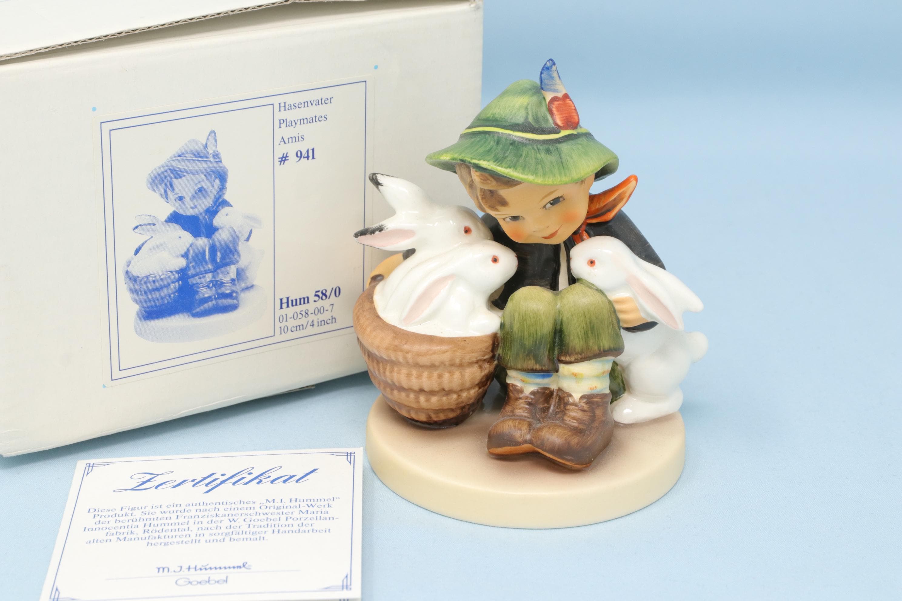 MINT IN BOX Hummel Playmates #58 2/0, 3 3/4