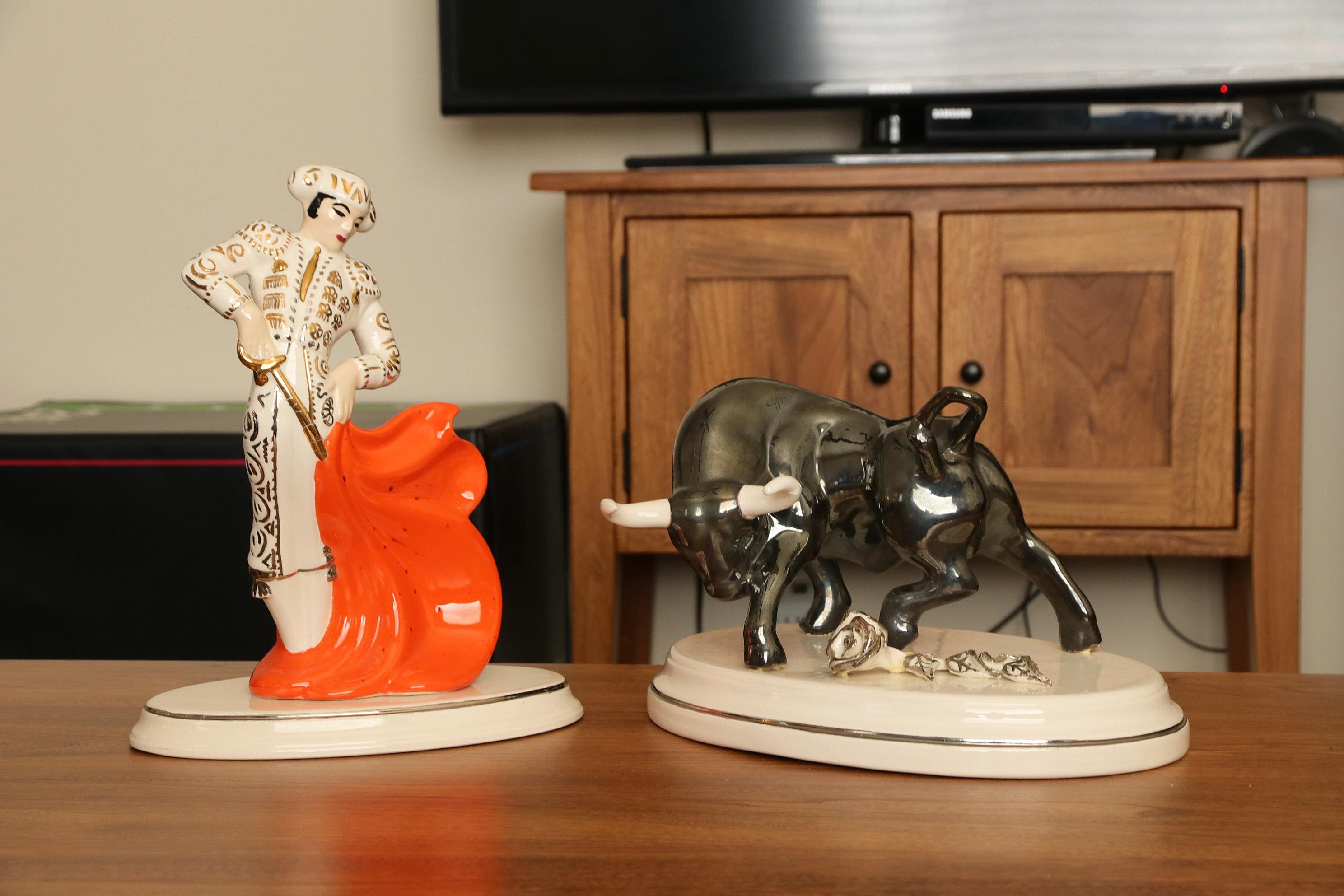 Spanish Matador Figurine - Etsy