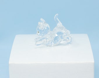 Swarovski Kitten Standing/ Playing #7619 011, MINT in Gift Box