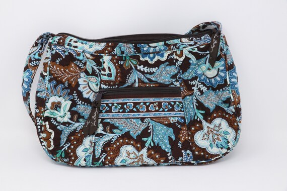 vera bradley java blue luggage